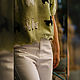 Order Jackets: Women's Summer Blouse Short Sleeve Llamas. CUTE-KNIT by Nata Onipchenko. Livemaster. . Sweater Jackets Фото №3