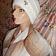 Винтаж: Шерсть шапочка нарядная. Головные уборы винтажные. ElenaMixMaster. Интернет-магазин Ярмарка Мастеров.  Фото №2