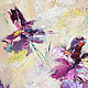 Oil painting 'Irises joyful' 50/70cm. Pictures. paintingjoy (paintingjoy). Online shopping on My Livemaster.  Фото №2