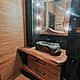 Тумба и зеркало лофт в ванную, Мебель для ванной, Рязань,  Фото №1