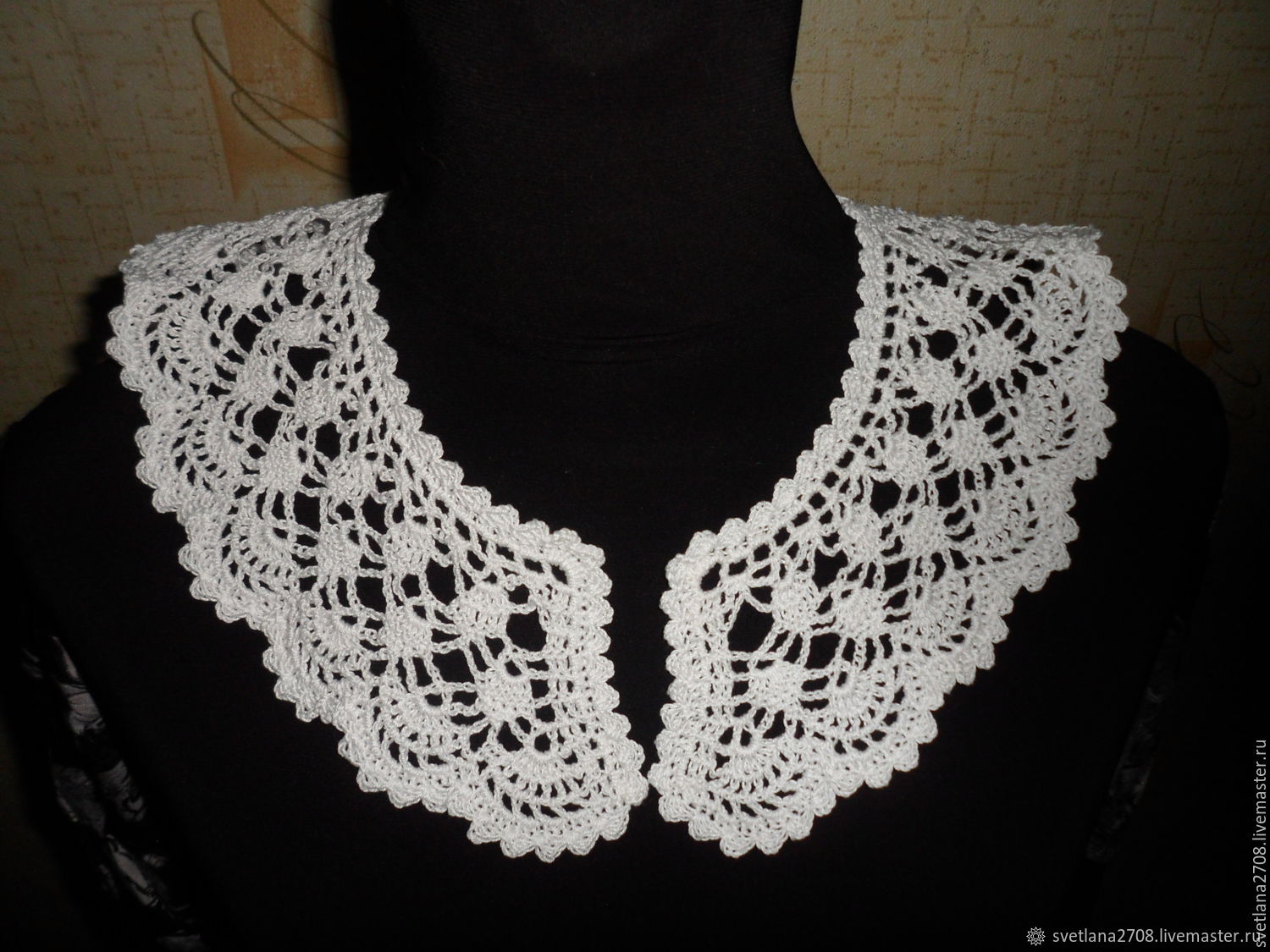 ажурный воротник. вязаные кружевные воротнички. гипюровый воротничок. ажурный воротник. красивые кружевные воротники.
