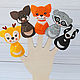 Order Finger gymnastics: forest animals. Children's mood. Livemaster. . Puppet show Фото №3