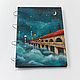 Notepad 20.5x20.5sm "On bridge", Sketchbooks, Moscow,  Фото №1