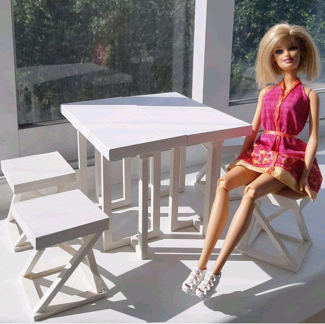 Мебель из картона для кукол
