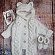 Order Knitted Romper Bear. Romper baby. Oksana Demina. Livemaster. . Overall for children Фото №3