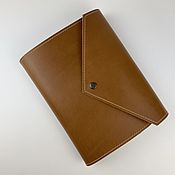 Канцелярские товары handmade. Livemaster - original item Notebook A5 Notebook on leather rings. Handmade.