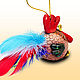 Order Rooster ceramic bell. Height 8-9 cm. FunIdea. Livemaster. . Bells Фото №3