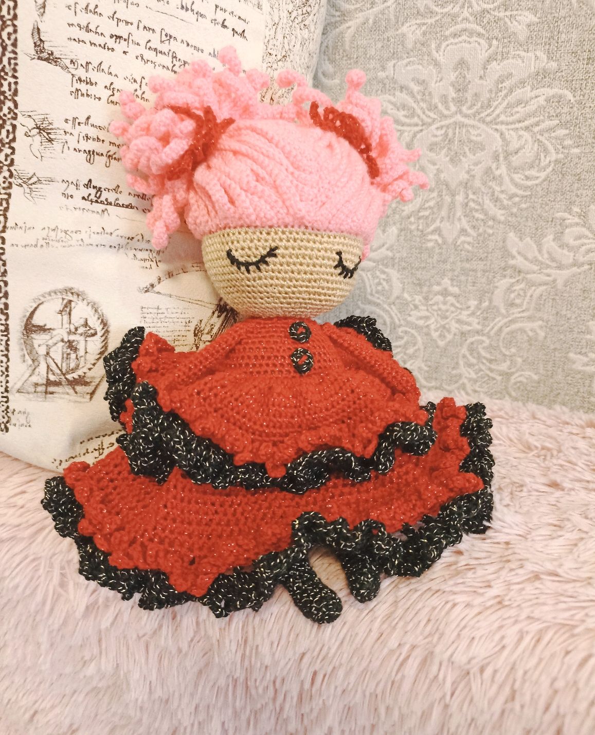 Кукла Лилу вязаная крючком на заказ в интернет-магазине Ярмарка ...