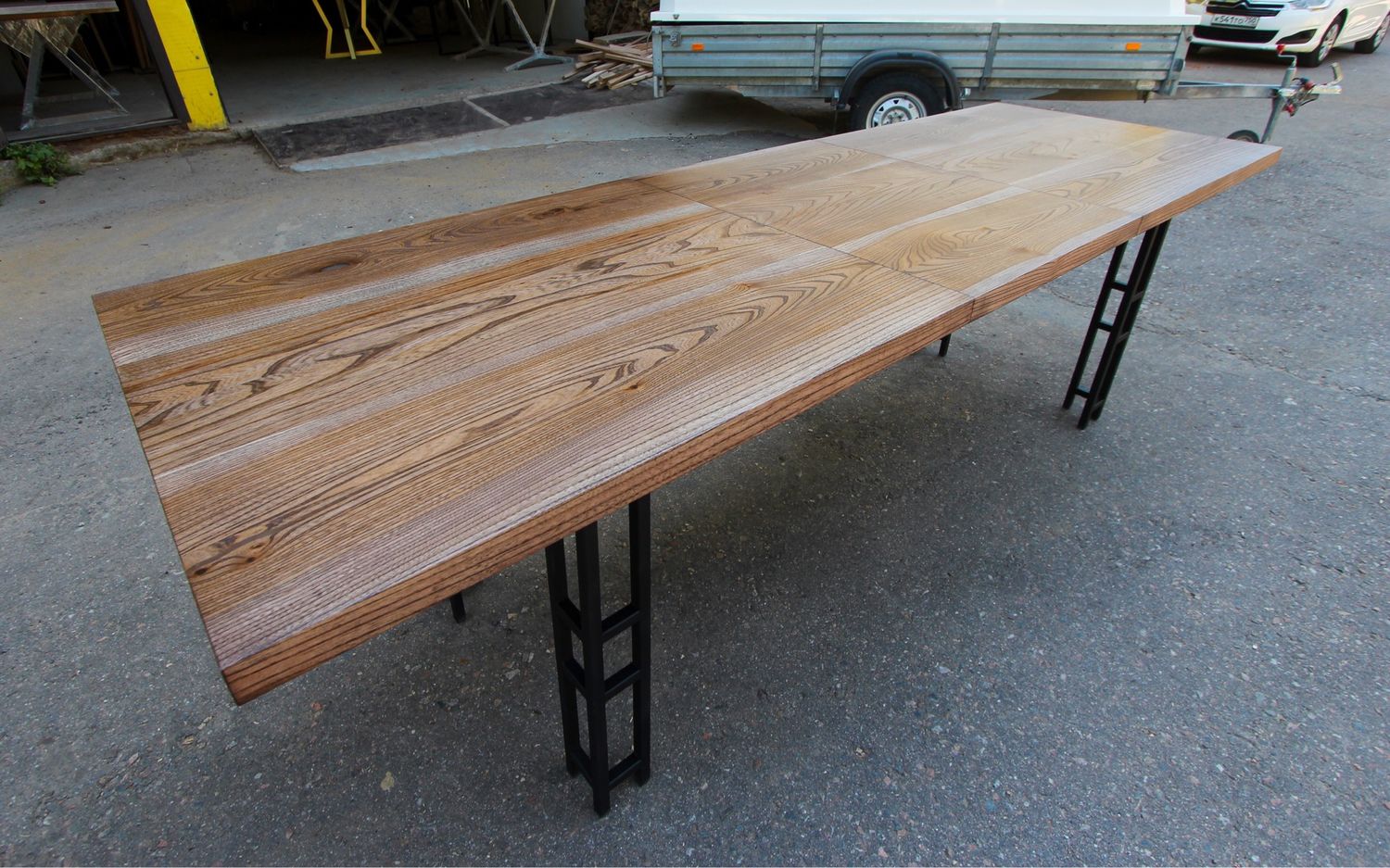 Стол раскладной со столешницей из массива дерева в интернет-магазине ...