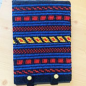 Сумки и аксессуары handmade. Livemaster - original item Laptop case knitted in ethnic style. Handmade.