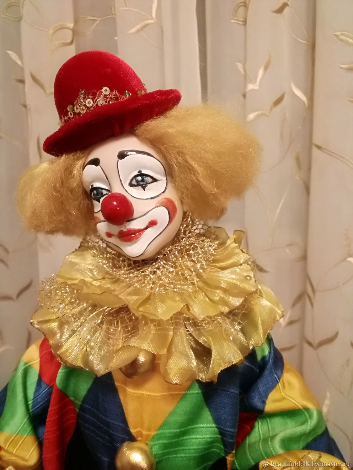 Клоуны цена. Кукла «клоун». Игрушка клоун. Кукла клоунесса. Текстильный клоун.
