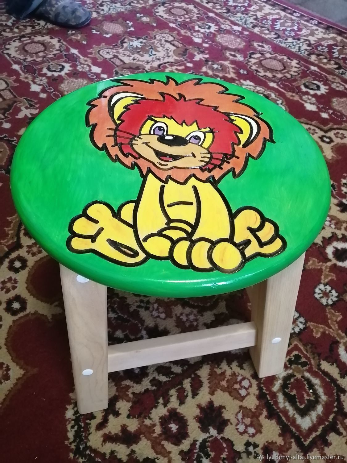 стул детский кузя львенок