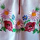 Order Women's embroidery 'Polyanka' ZHR4-026. babushkin-komod. Livemaster. . Blouses Фото №3