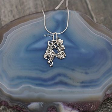 Серебряный кулон Скрэт. . Украшения ручной работы - Ярмарка Мастеров Украшения ручной работы. Ярмарка Мастеров - ручная работа Серебряный кулон Скрэт. Handmade.