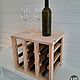 9-bottle wine holder with table top, Stand for bottles and glasses, Moscow,  Фото №1