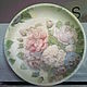 'Roses' Plate decorative vintage style. Plates. botanica-m. Online shopping on My Livemaster.  Фото №2