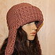 Knitted hat with earflaps. female. Hat with ear flaps. Ekostil. Online shopping on My Livemaster.  Фото №2