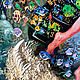 Oil painting "Calypso and Goldfish". Pictures. 'ZOLOTAYa PALITRA' hudozhnik A. Shirshov (shirshovart). Ярмарка Мастеров.  Фото №6