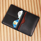 Сумки и аксессуары handmade. Livemaster - original item Documentsize genuine leather (deckholder) - Yauza. Handmade.