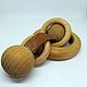 Order Wooden toy rattle Motor skills. Shop Grizunok teether. Livemaster. . Teethers and rattles Фото №3