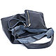Bag Leather Bag Package Leather String Bag Blue Shopper T Shirt Trunk Hobo. Sacks. BagsByKaterinaKlestova (kklestova). My Livemaster. Фото №4