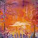 Oil painting abstract 40/50 ' Forest dreamed-3'. Pictures. Russian Oil Paintings. Online shopping on My Livemaster.  Фото №2