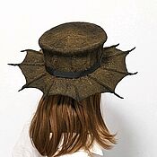 Аксессуары handmade. Livemaster - original item Shepoklyak hat (for a harmful sorceress). Handmade.