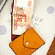 Money clip, cards and business cards Derby, yellow. Clamps. Mart Bags (martbags). My Livemaster. Фото №6