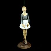 Фарфоровая кукла-колокольчик Люся