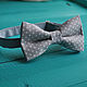 Tie Serenade / bow tie gray polka dot print, Ties, Moscow,  Фото №1