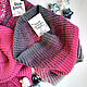 Women's Knitted Hat and Two Snood Set Pink. Headwear Sets. frusnork. Online shopping on My Livemaster.  Фото №2