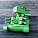 KV-44 tank (reduced version). Machines and robots. Wooden crafts handmade. My Livemaster. Фото №5