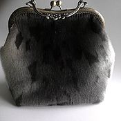 Сумки и аксессуары handmade. Livemaster - original item Handbag made from fur and leather on the clasp.. Handmade.