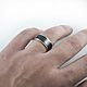 Ring made of black Zirconia and yellow gold. Rings. asgdesign. My Livemaster. Фото №5