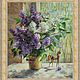 Lilac in a can. Oil on canvas 70h60 cm. Pictures. Tatiana Chepkasova. My Livemaster. Фото №5