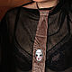 3D bow Tie made of genuine leather 'the Mask of Pierrot'. Ties. newandw. My Livemaster. Фото №6