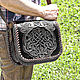 Order Leather bag 'Celtic coat of arms'. schwanzchen. Livemaster. . Classic Bag Фото №3