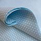 Хлопок Горошек 40х45см, 10 расцветок. Ткани. Lavka Home&Cotton. Ярмарка Мастеров.  Фото №6