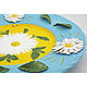 Dish Daisies. Plates. Elena Zaychenko - Lenzay Ceramics. Online shopping on My Livemaster.  Фото №2