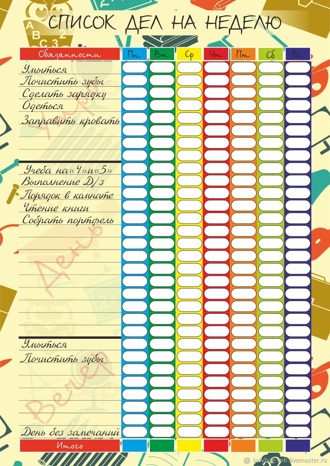 Дневник дел. Список дел. Список дел на неделю. Список дел для детей. Список дел на день.