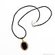 Black amber pendant. Pendants. BALTIC GOLD. Online shopping on My Livemaster.  Фото №2