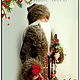 Order Original interior doll 'Ded Moroz'(Santa Claus). Julia. Livemaster. . Dolls Фото №3