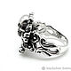 Кольцо из серебра Espinho WHR39-32. Кольца. Blacksilver. Ярмарка Мастеров.  Фото №4