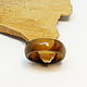 Wide ring brown agate 20.75 R-R Hot chocolate, Rings, Gatchina,  Фото №1