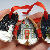 Сувениры и подарки handmade. Livemaster - original item Miniature in walnut: non-standard. Handmade.