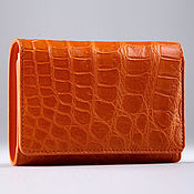 Сумки и аксессуары handmade. Livemaster - original item Women`s wallet made of genuine crocodile leather IMA0216O45. Handmade.