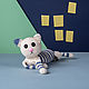 Soft toys Knitted tabby cat, Stuffed Toys, Moscow,  Фото №1