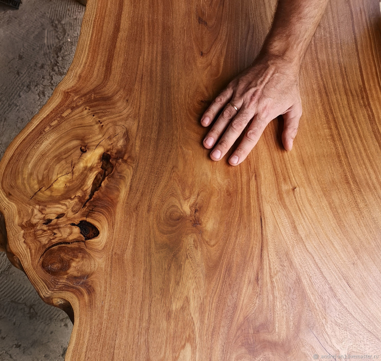Стол 170см из слэба Вяза в интернет-магазине Ярмарка Мастеров по цене ...