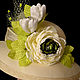 Straw hat 'White roses'. Hats1. Novozhilova Hats. My Livemaster. Фото №6