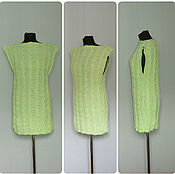 Одежда handmade. Livemaster - original item Knitted sleeveless dress 